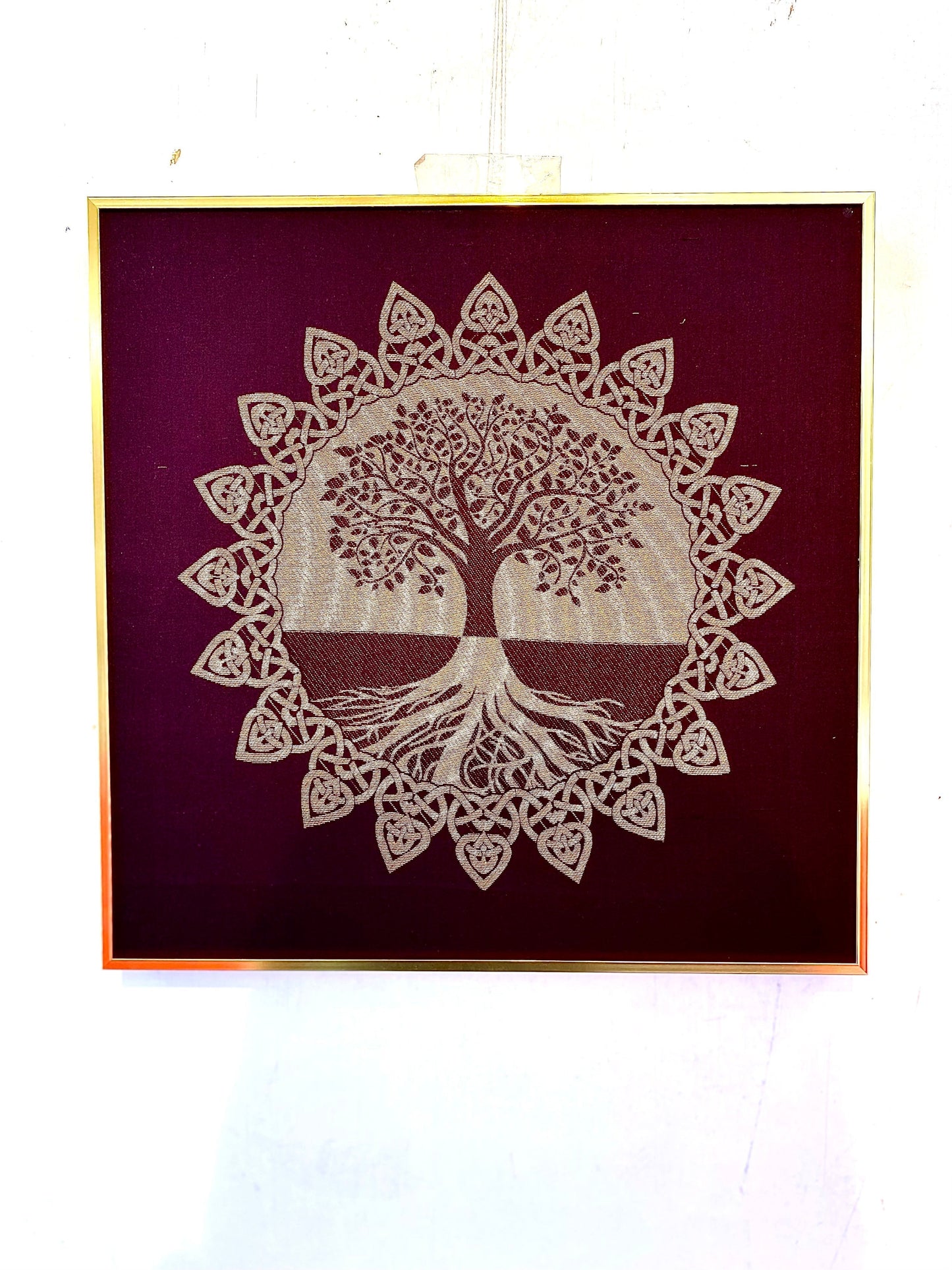 TREE OF LIFE - INTERCONNECTEDNESS | LUXE WOVEN SILK ART