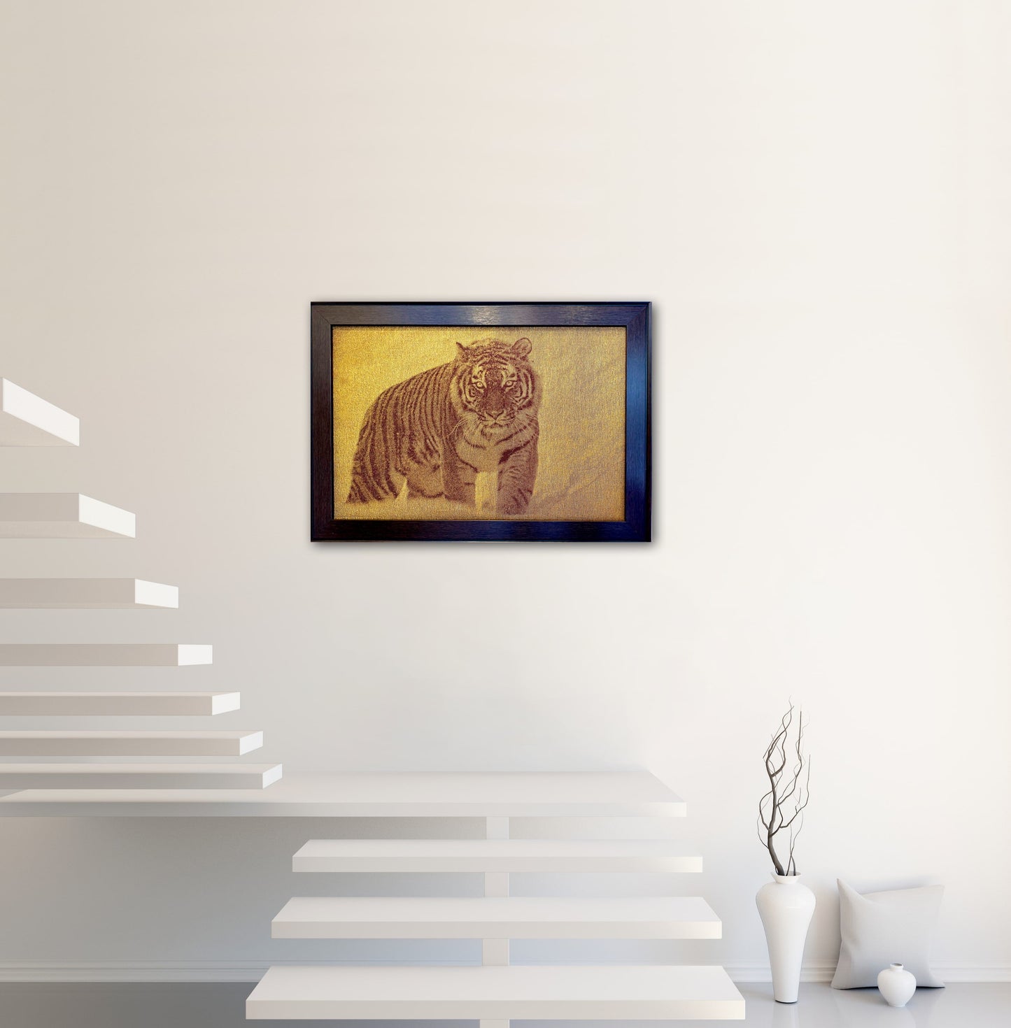 TIGER - MAGNIFICENCE CREATURE | LUXE WOVEN SILK ART